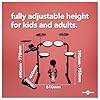 VISIONDRUM+ Electronic Drum Kit with Hi-Hat & Kick Pedals Mesh Pads Electric Drum Set Kids Beginners #4