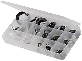 Fixman 302835 Circlips Pack 255pce , Black