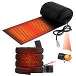 15FT Heated RV Sewer Hose Sleeve, Avoid Freezing at -45°F, Insulated Waterproof Heated Cover for RV Sewer Hose, RV Winter Accessories (Hose Not Included)