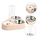 MERRYHAPY Stainless Steel Pet Bowls Automatic Water Dispenser Bottle for Cats Dogs No Spill Filtered Dog Water Bowl