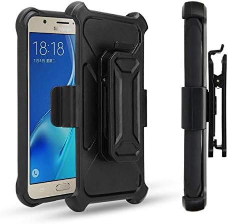 Galaxy J7v Case/J7 (2017)/J7 Perx Case/J7 Sky Pro/Galaxy J7 Prime Case,Galaxy Wireless Heavy Duty Belt Clip Holster for Full Body Protection for Galaxy Halo Cases - Mint