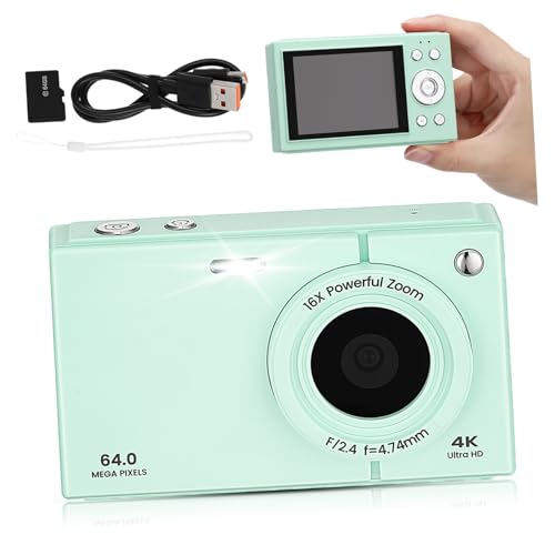 Appareil photo numérique rétro VANZACK 64go compact pour vlogging et voyage