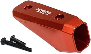 C32437RED Billet Machined Realistic T2 Exhaust Tip for Arrma 1/7 Limitless All-Road