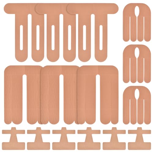 15 Pièces Bandes de Kinésiologie Prédécoupées pour Genoux, Poignets, Taille et Orteils, Respirant et Élastiques Tape Kinesiologie, Convient à La Course à Pied et Au Fitness