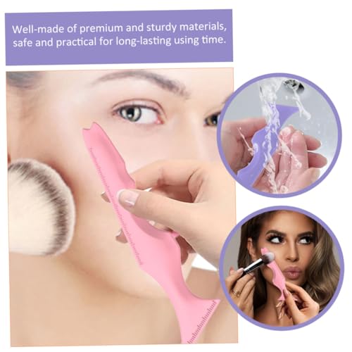 Plantillas de maquillaje para delineador y sombra de ojos 2 pzas miniatura 3