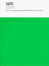 Poverty Comparisons and Household Survey Design (LSMS WORKING PAPER)