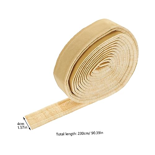 Gadpiparty 2 Rolos Acabamento De Canto Guarnição De Moldagem De Casca e Vara Descascar e Colar Guarn