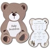 ⏲️ GAIN DE TEMPS : Vous devez préparer une party surprise à une future maman, en un minimum de temps ? Ces cartes, déjà imprimées sur un papier de haute qualité, iront parfaitement avec une décoration pour fille ou garçon, dans un thème beige, marron et neutre. Installation rapide et facile, il suffira à chaque invité de sortir sa plus belle écriture et de laisser un message unique au futur petit boy ou petite girl. Chacun fait son pronostic. Plus besoin de préparer vos animations pendant 3h.