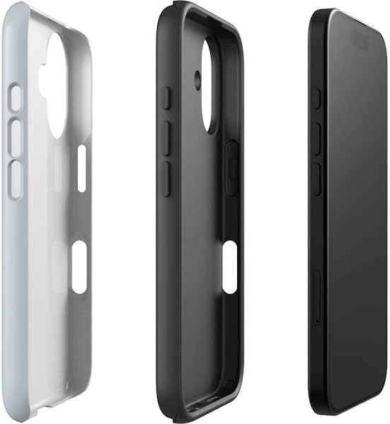 Skinit Impact Phone Case Compatible with iPhone 16 - Officially Licensed NFL Las Vegas Raiders Silver Performance Series Design