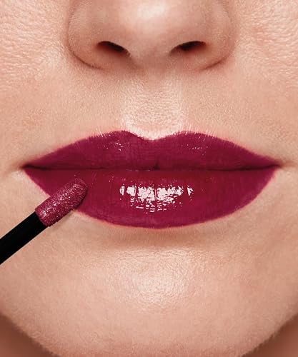 Bourjois Fabuleux Ink Lacquer, 07 Raisin to love, Encre à lèvres brillante et hydratante, À l’huile de tournesol, Résiste aux bavures et aux transferts, Jusqu’à 8 heures de tenue, 3,5 ml