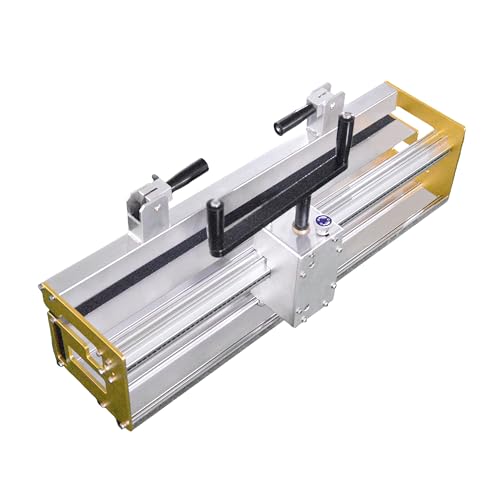 24” Conveyor Belt Lacing Tool Roller Machine Manual Roller Lacer Fits for Wire Hook Steel Buckle Spike Splicing Fasteners with 2 Installation Templates,Long Service Life
