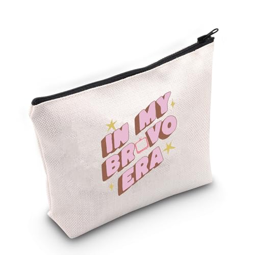 POFULL TV Show Lover Makeup Bag Housewives Gift TV Show Inspired Cosmetic Bag