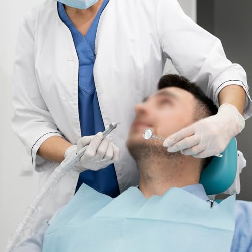 Ieron 2 Stück Zahnspiegel aus Edelstahl, chirurgischer professioneller Zahnarztspiegel, Mundspiegel, Instrument zur Überprüfung der Mundpflege und Wimpernverlängerung