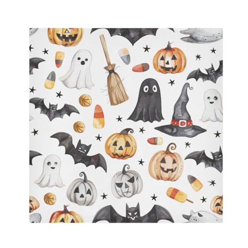 Servilletas de Tela Halloween Multicolor 20x20 in x6 miniatura 1