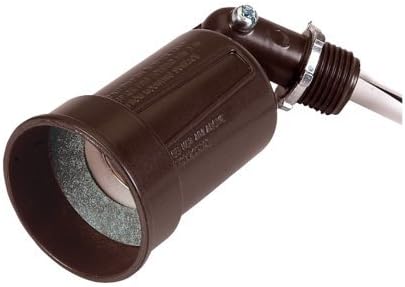 Sigma Electric Switch Controlled Die Cast Aluminum Lamp Holder Hardwired