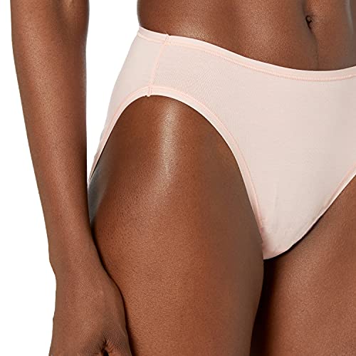 Image of Amazon Essentials Women's Cotton Stretch High-Cut Bikini Panty