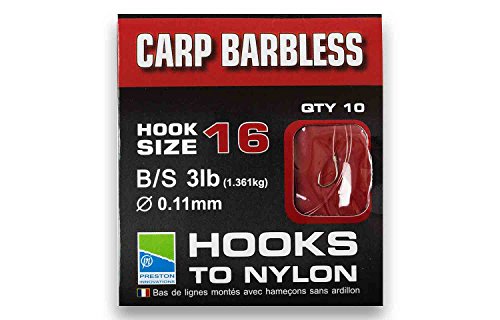 PRESTON CARP BARBLESS H to N HS16 by Preston