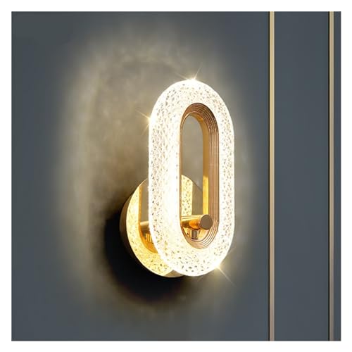 Lámpara de pared LED moderna de lujo con luz cálida de 20cm para iluminación interior 3