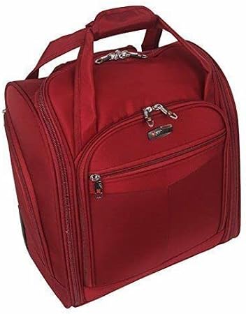 Smart Ladies Burgundy Travel Wheeled 