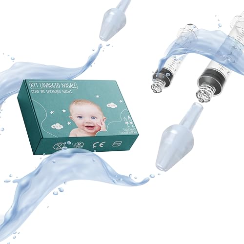Siringhe Lavaggio Nasale Bambini 10ml - Kit 4 Pezzi Con Punte In Silicone - Foto 5