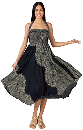 Image of Joob Joob Long Boho Skirts for Women - Bohemian Hippie Maxi Summer Skirt