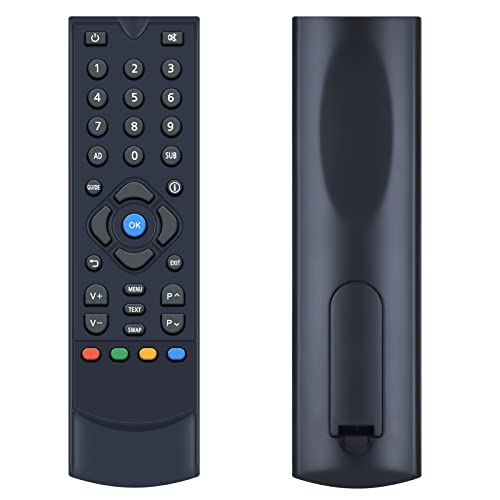 TCNOUMT Replacement Remote Control fit for Manhattan T1 Freeview HD Receiver SX Freesat HD Box