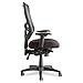 Alera Elusion Series Mesh High-Back Multifunction Chair, Black