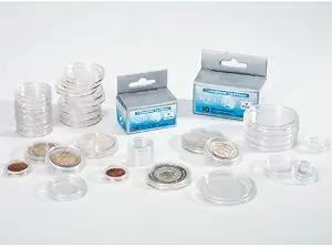 Lighthouse 10 Coin Capsules for 43mm Coins