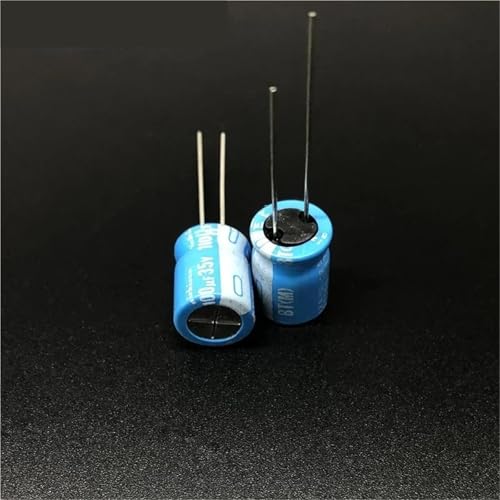 Condensateur électrolytique aluminium 100µF 35V pour réparer alimentation et carte audio