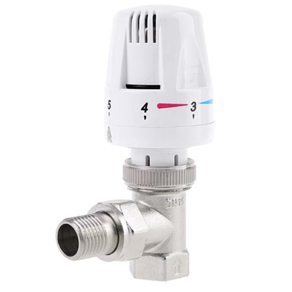 Littimoon Thermostatic Radiator Valve Floor Heating Temperature Control Thermostat Valve