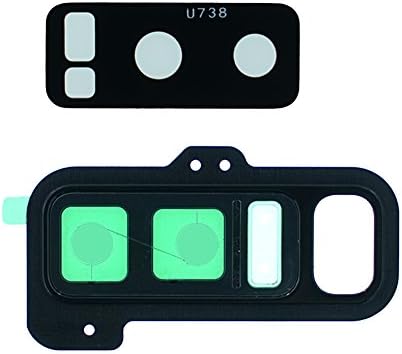 LUVSS New Back Camera Glass for Samsung Galaxy Note 8 (All Carriers) Rear Camera Ring Bezel Holder + Glass Lens Replacement with Adhesive Sticker