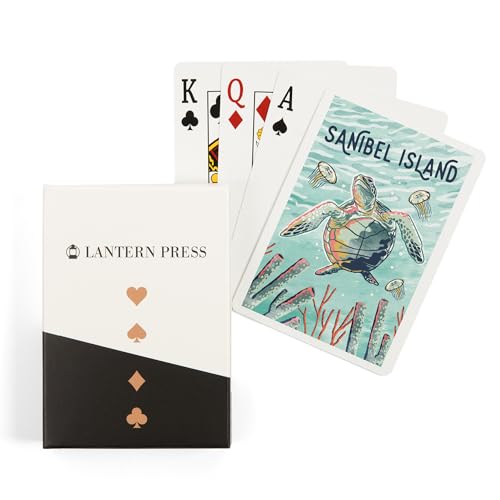 Lantern Press Lee County Florida Naipes Póker 52 Cartas