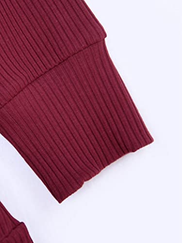 Little Toddler Kids Girls Cardigan Sweater Long Sleeve Knitted Ribbed Jacket with Belt4