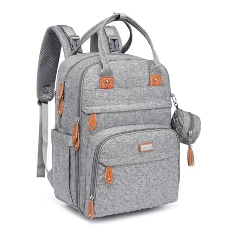 BabbleRoo Baby Changing Bag Backpack with Mat Cover