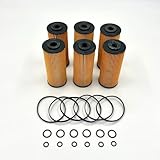 6x Oil Filter for ISUZU NPR Eco-Max Reach 4JJ1 3,0L 11-18