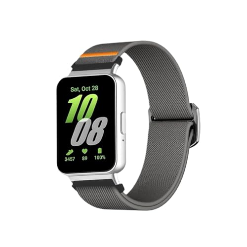 �ɓK������Samsung Galaxy Fit 3�p�i�C�����҂݃X�g���b�v(Grey)