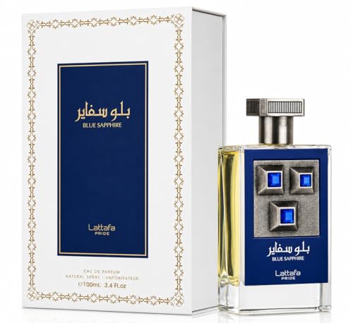 Image of Blue Sapphire Eau De Parfum 100ml – Luxury Long Lasting Fragrance for Men & Women | Fresh Elegant Signature Scent | Premium Sophisticated Perfume | Daily Wear & Special Occasion Fragrance
