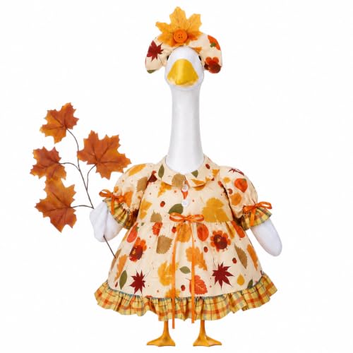 Hoemwarm Fall Maple Porch Goose Outfit Fall Goose Clothes