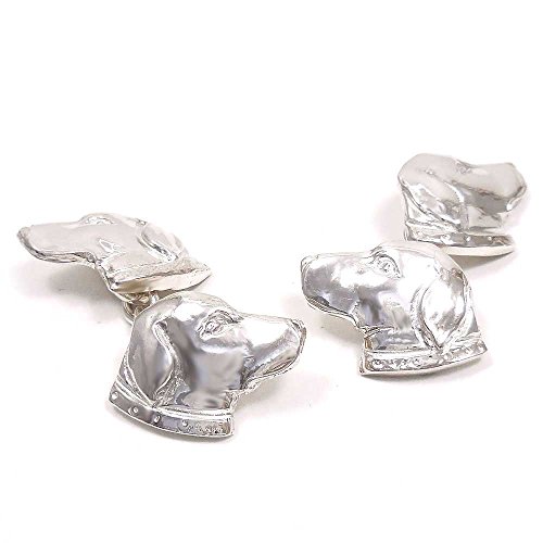 [ベルフィオーレ] BELFIORE カフスボタン カフリンクス シルバー925 犬 チェーンタイプ 51500044 インポート