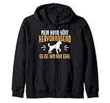 Witziges Hund Hört Hervorragend Hunde Spruch Kapuzenjacke