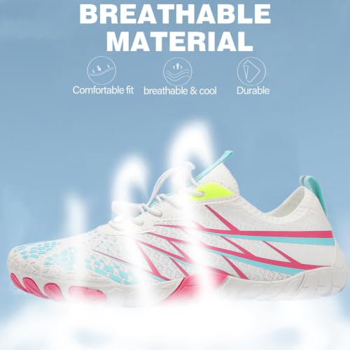 Image of Hike Barefoot Shoes Women Men Pro Water Footwear Wide Toe Box Non-Slip Unisex Athletic Outdoor Running Shoes