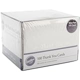 Wilton W8151 Thank You Cards & Envelopes 100/Pkg-