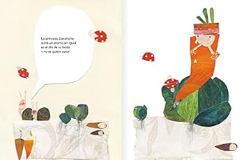 Hardcover Princesa zanahoria, La [Hardcover] Jara, Paulina/Cardemil, Carmen [Spanish] Book