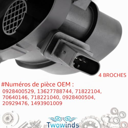 Débitmètre d'air compatible BMW E46 E60 pour restaurer la puissance moteur - 4