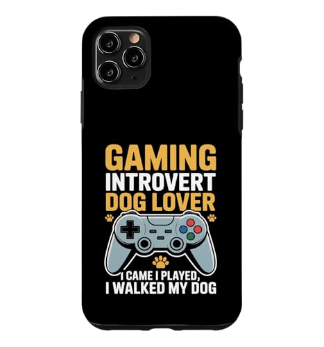 �Q�[�~���O �����I ���D�� I Came I Play I Walked My Dog �X�}�z�P�[�X iPhone 11 Pro Max �p