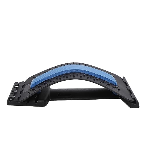 Syrisora Rückhalter, Rückenrückrückvorrichtung Rücken, Einstellbare Bequeme Schmerzreduktion Unterstützte Massage Lendenwirtschaftsdehnungsgerät für Yoga -Fitness