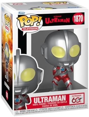 Funko Pop! Animation: Ultraman - Metallic - Ultraman 60th - Figur...
