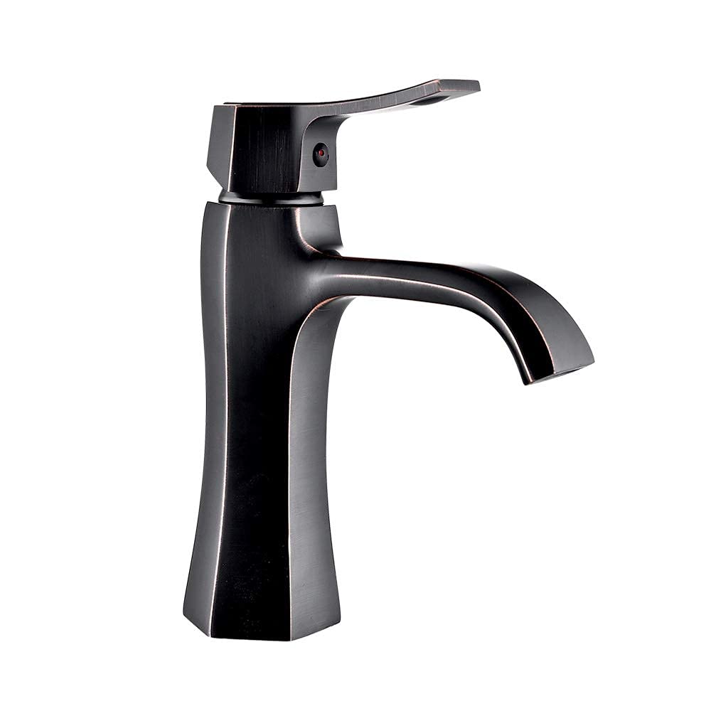 Mitigeur lavabo noir en cuivre pour transformer votre salle de bain en un havre de paix rétro
