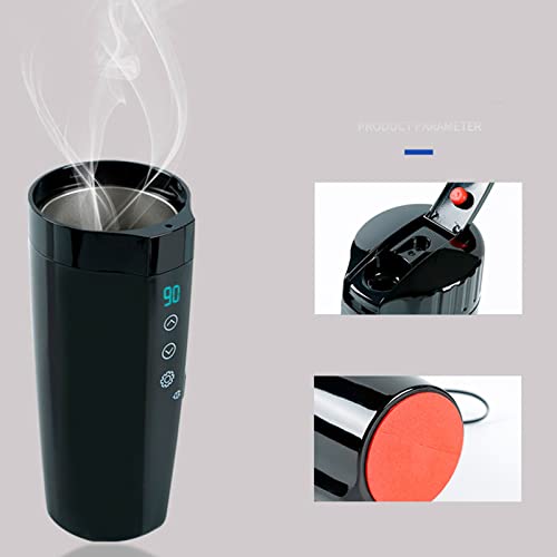 Tetera eléctrica para auto con interior de acero inoxidable miniatura 3