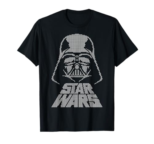 T-shirt Star Wars Darth Vader t-shirt graphique casque homme noir